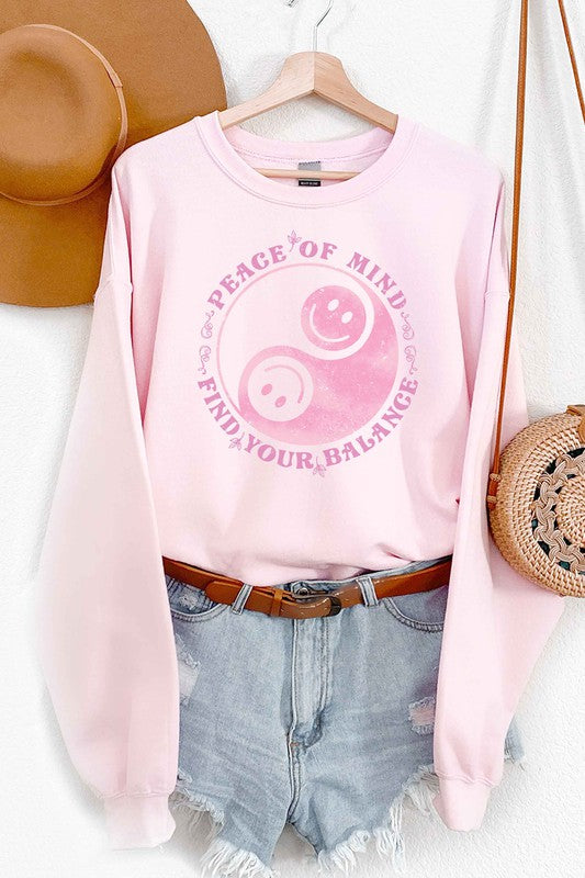 Peace of Mind Graphic Sweatshirt