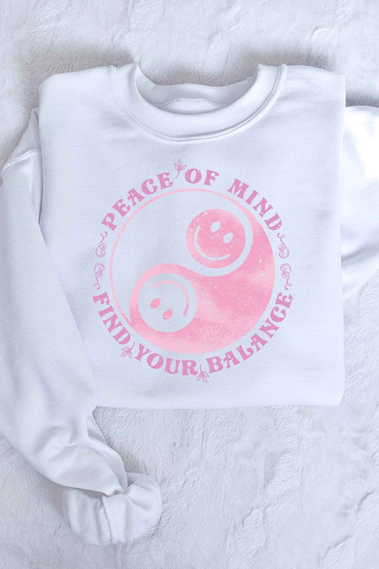 Peace of Mind Graphic Sweatshirt