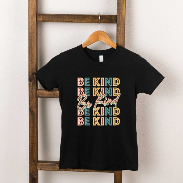 Be Kind Retro Youth Short Sleeve Graphic Tee