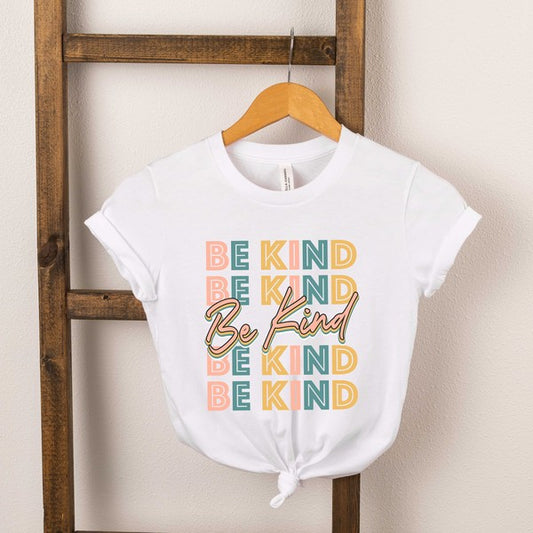 Be Kind Retro Youth Short Sleeve Graphic Tee