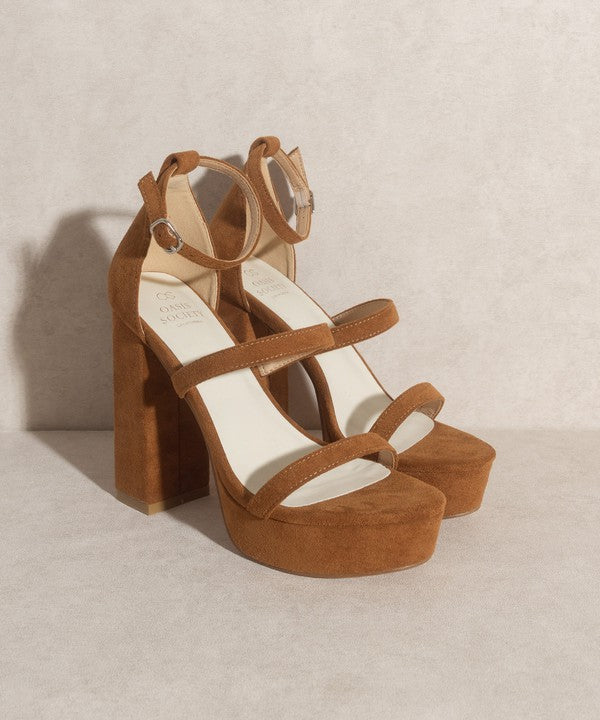 Raelynn Suede Platform Heels