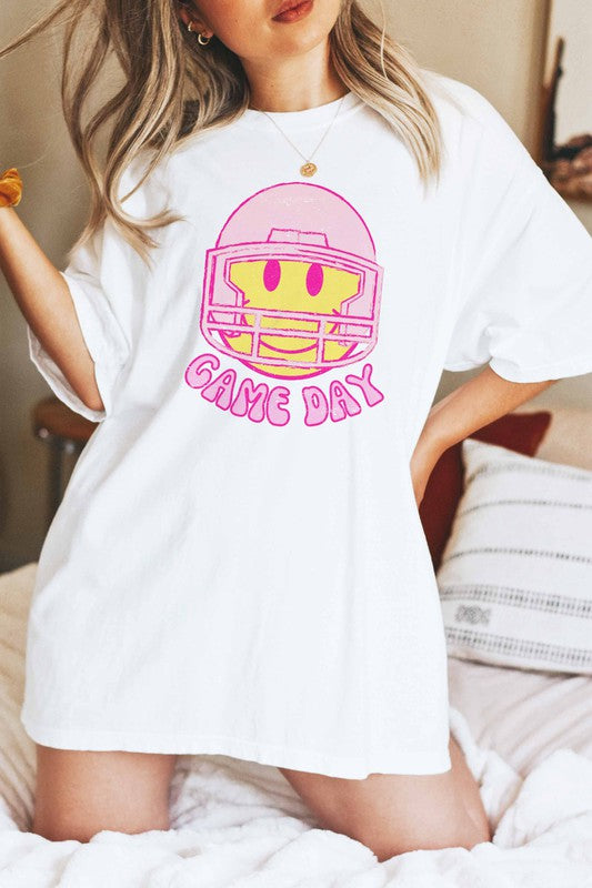 Gameday Happy Face Tee