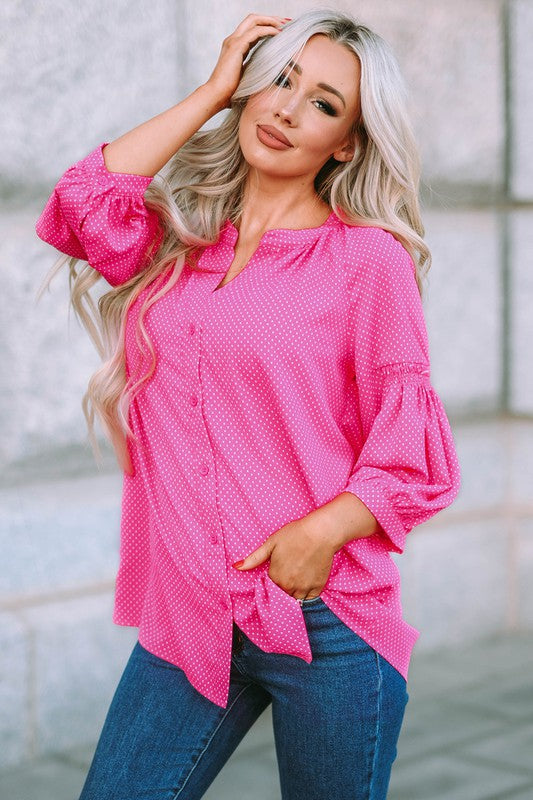Pink Boho Shirt