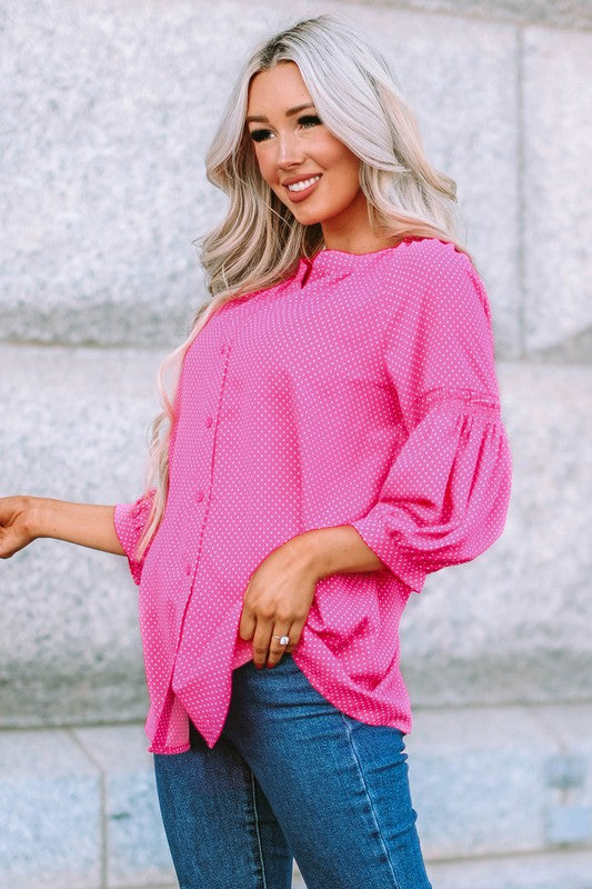 Pink Boho Shirt