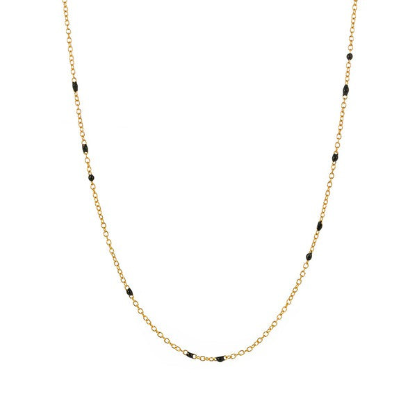 Dainty Black Onyx Necklace