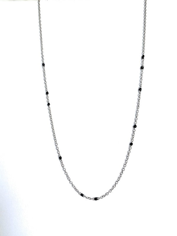 Dainty Black Onyx Necklace