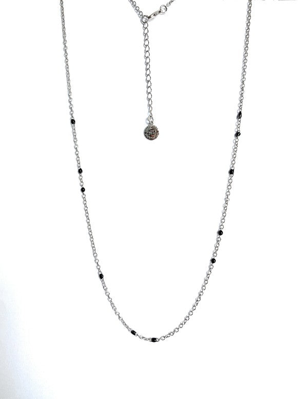 Dainty Black Onyx Necklace