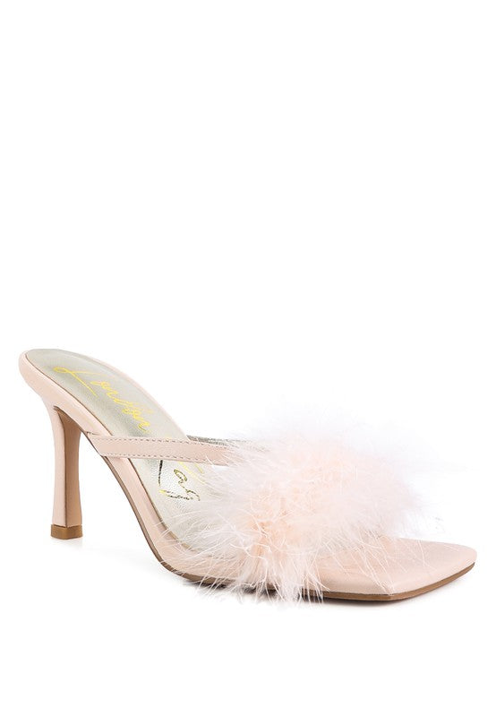 Honeybear Feather Sandals