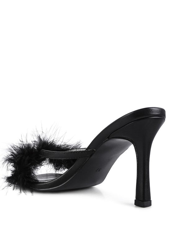 Honeybear Feather Sandals