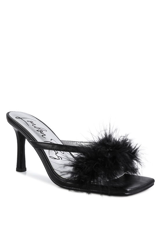 Honeybear Feather Sandals