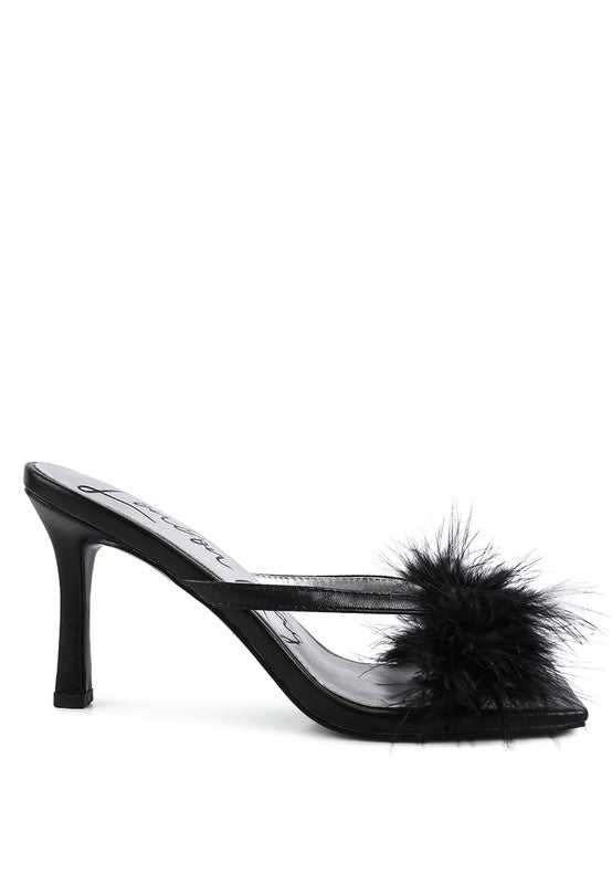 Honeybear Feather Sandals