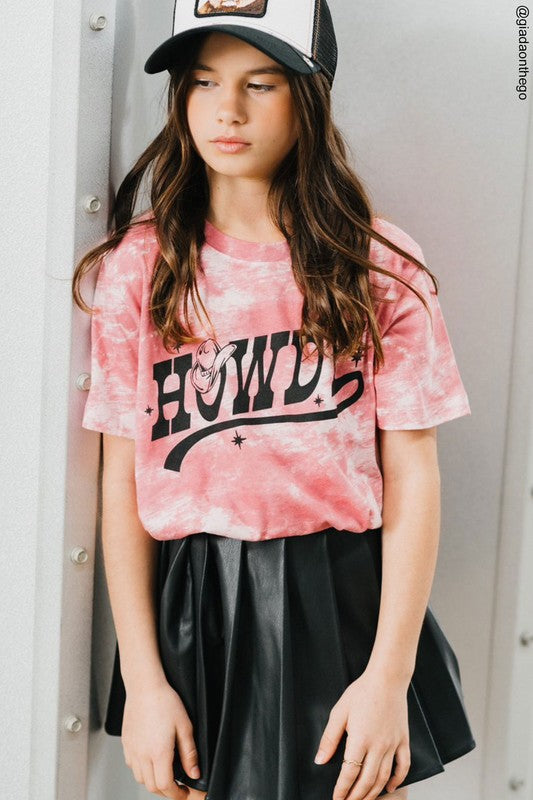 Howdy Tie Dye Tee