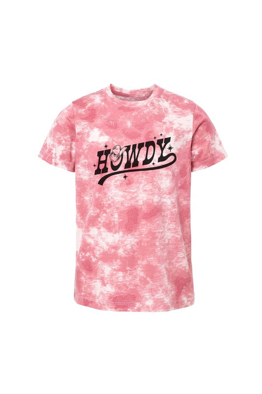 Howdy Tie Dye Tee
