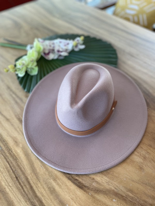 Vegan Felt Panama Hat