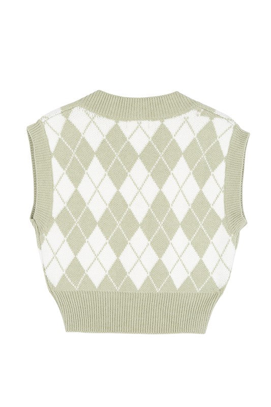 Argyle Sweater Vest