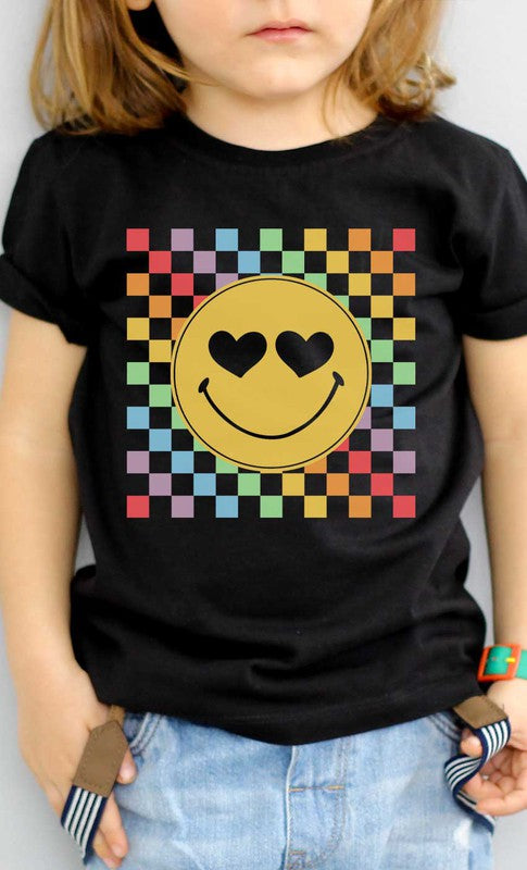 Checkerboard Smiley Tee