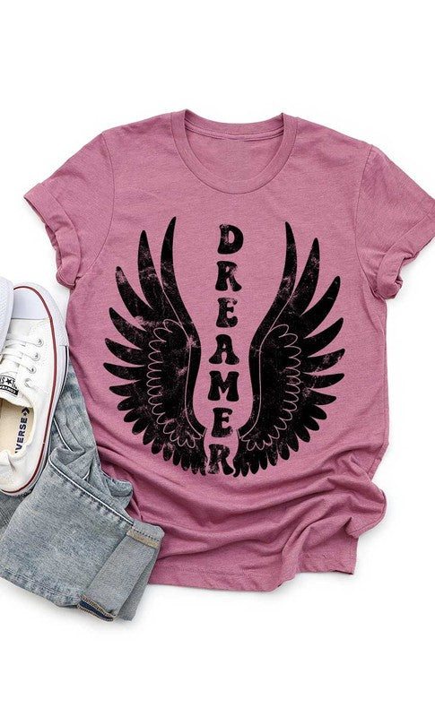 Retro Dreamer Wings Youth Tee