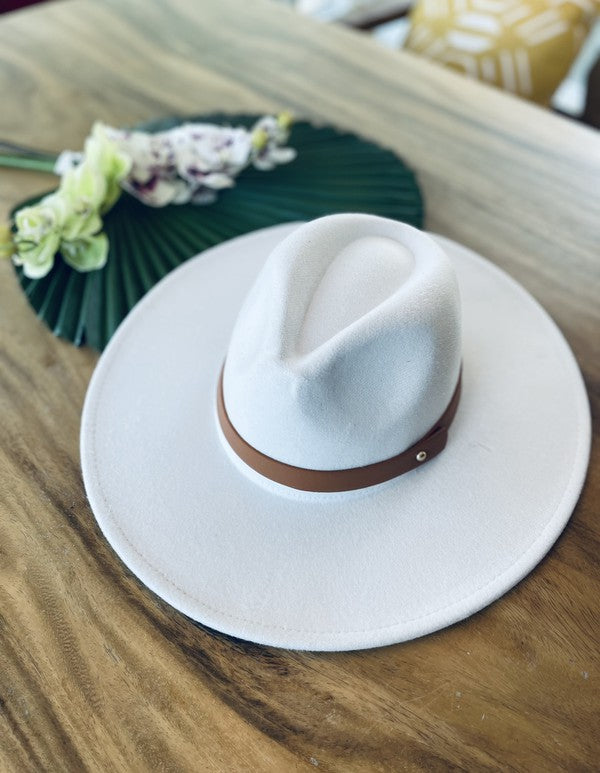 Vegan Felt Panama Hat