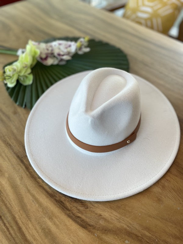 Vegan Felt Panama Hat