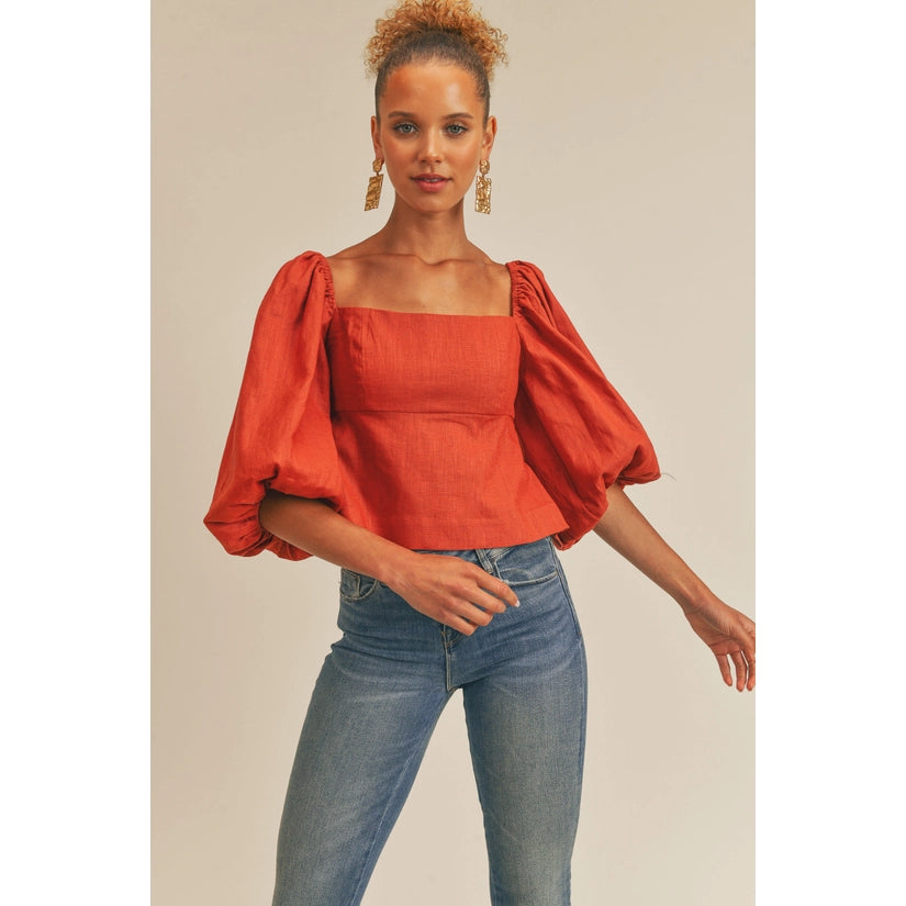 Kelsey Bell Sleeve Top