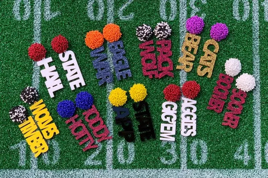 Custom Team/School Earrings