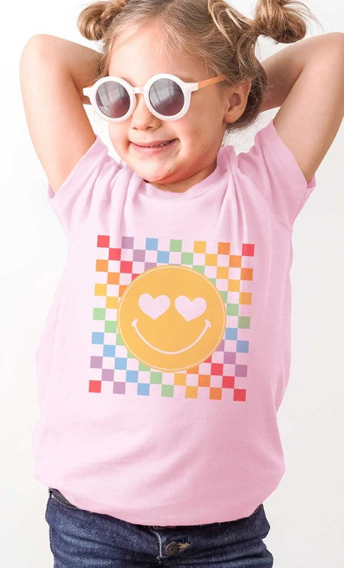 Checkerboard Smiley Tee