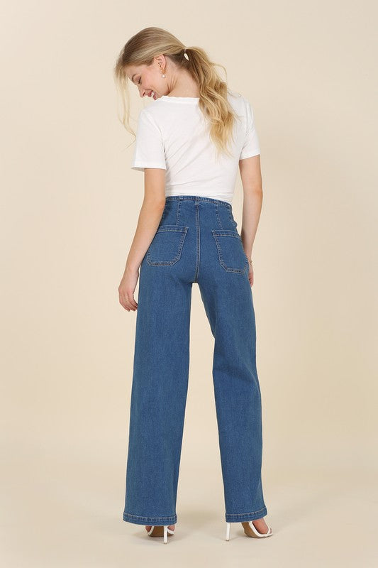 Lexi Pin Tuck Jean