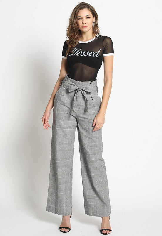 Plaid Trousers